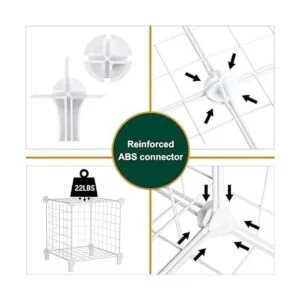 AWTATOS Organizador de almacenamiento de cubos de alambre_6