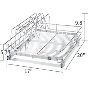 Home Zone Living VK40301U Organizadores extraíbles de_3