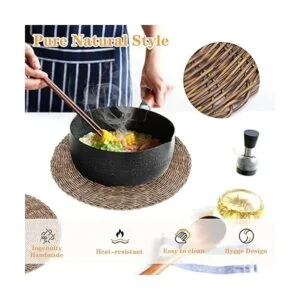 GFWARE Juego de 8 manteles individuales redondos de 15_2