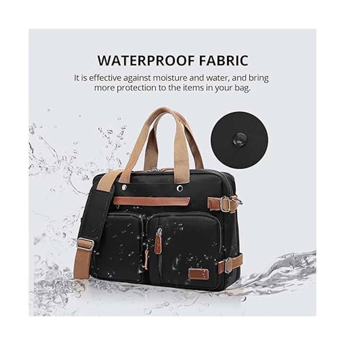 Molnia Mochila para laptop 3 en 1 bolsas de computadora_5