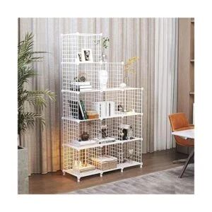 AWTATOS Organizador de almacenamiento de cubos de alambre_5