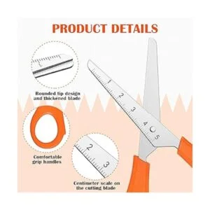 Paquete de 150 tijeras a granel de 5 pulgadas de punta_4