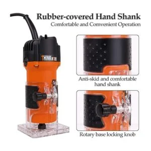 THINKWORK Fresadora compacta 6.5Amp 1.25 HP kit de_4