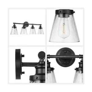 Prominence Home Helenah Lámpara de tocador de baño con 4_6