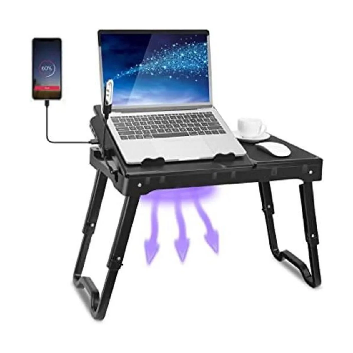 TeqHome Escritorio para computadora portátil para cama_1