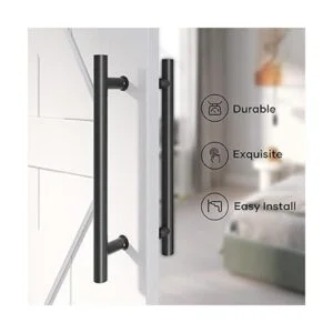 EaseLife Manija de puerta de doble cara de 16 pulgadas_2