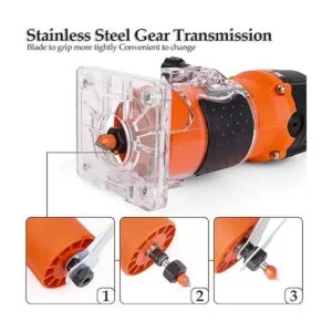 THINKWORK Fresadora compacta 6.5Amp 1.25 HP kit de_3