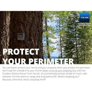 YoLink Sirena de seguridad para exteriores y kit de_5