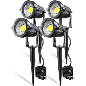 Luces LED de paisaje foco de jardín para exteriores de 5_1