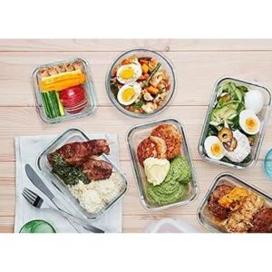 30 recipientes de vidrio para almacenamiento de alimentos_6