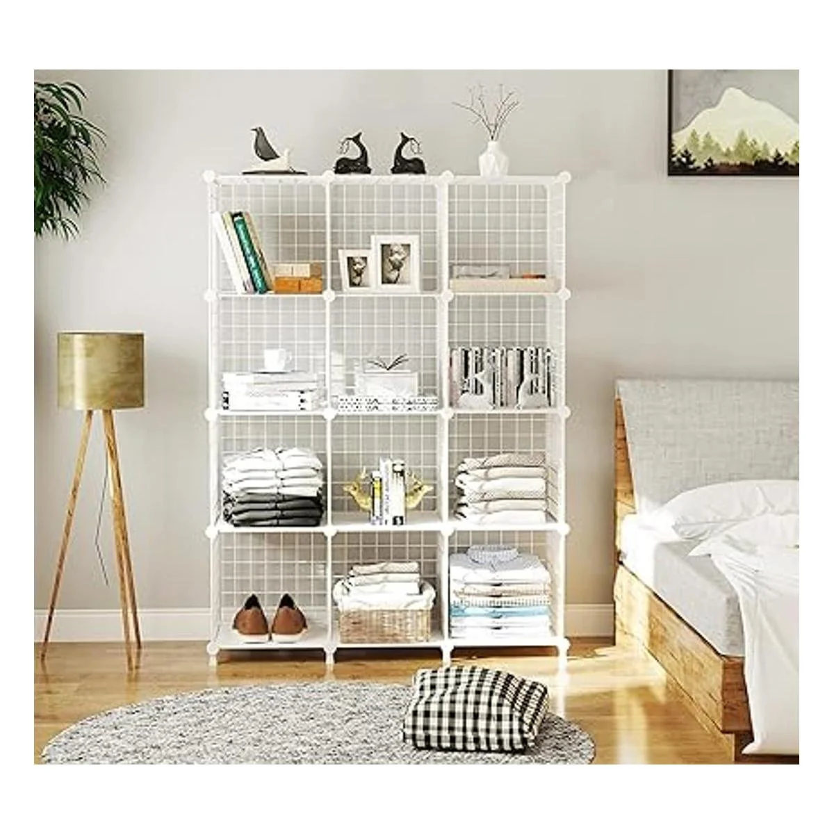 AWTATOS Organizador de almacenamiento de cubos de alambre_2