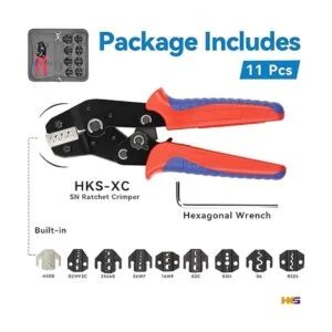 HKS Juego de herramientas de prensado de trinquete de 11_2