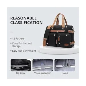 Molnia Mochila para laptop 3 en 1 bolsas de computadora_4