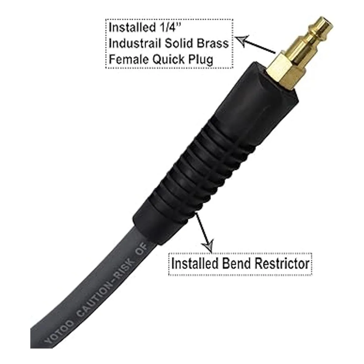 YOTOO Manguera de aire híbrida de 38 pulgadas por 100_4