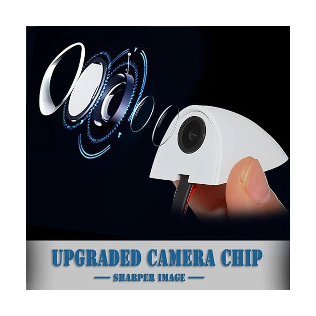 EWAY Cámara de respaldo de visión lateral para automóvil_2