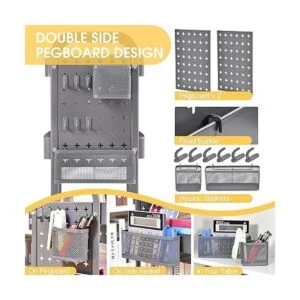 TOOLF Carrito rodante de 3 niveles carrito de_2