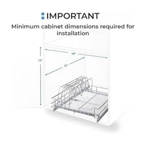 Home Zone Living VK40301U Organizadores extraíbles de_2