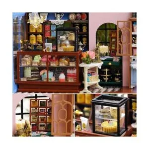 TuKIIE Kit de muebles de casa de muñecas en miniatura_3