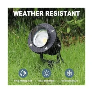 SUNVIE Foco LED para exteriores con sensor de luz de_6