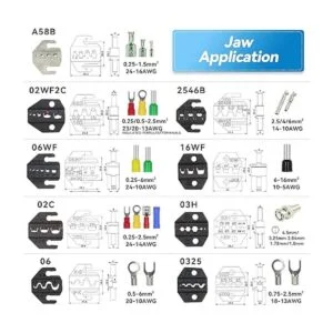 HKS Juego de herramientas de prensado de trinquete de 11_3