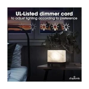 Lámpara de sal del Himalaya 100 auténtica rectangular_5