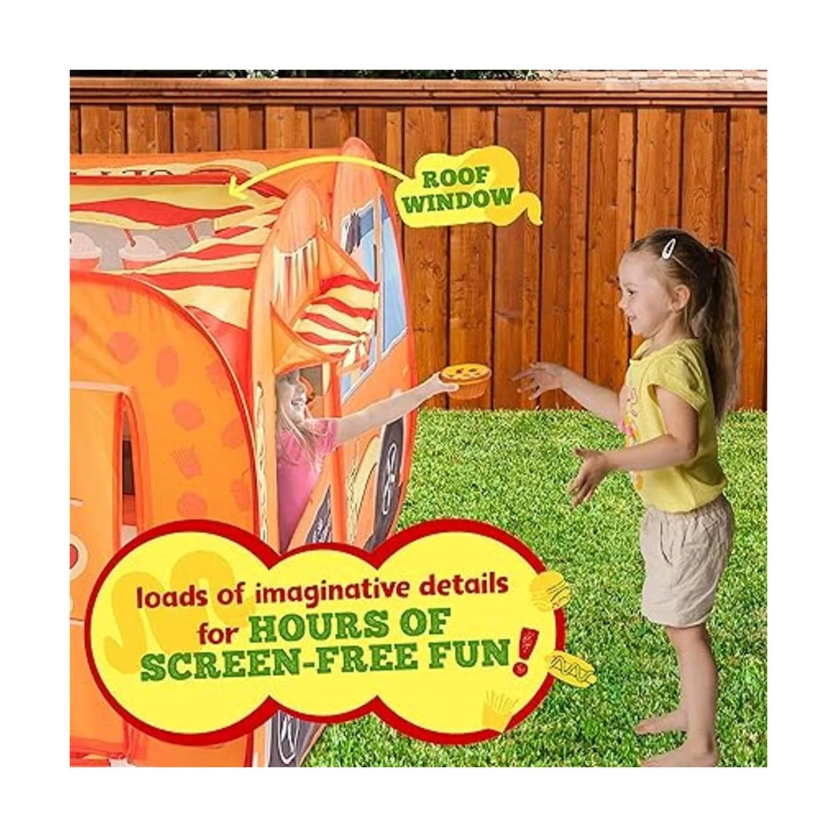 Tienda de campaña de juegos para niños con 54 piezas_6