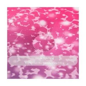 RYNGHIPY Juego de ropa de cama de 6 piezas con purpurina_5