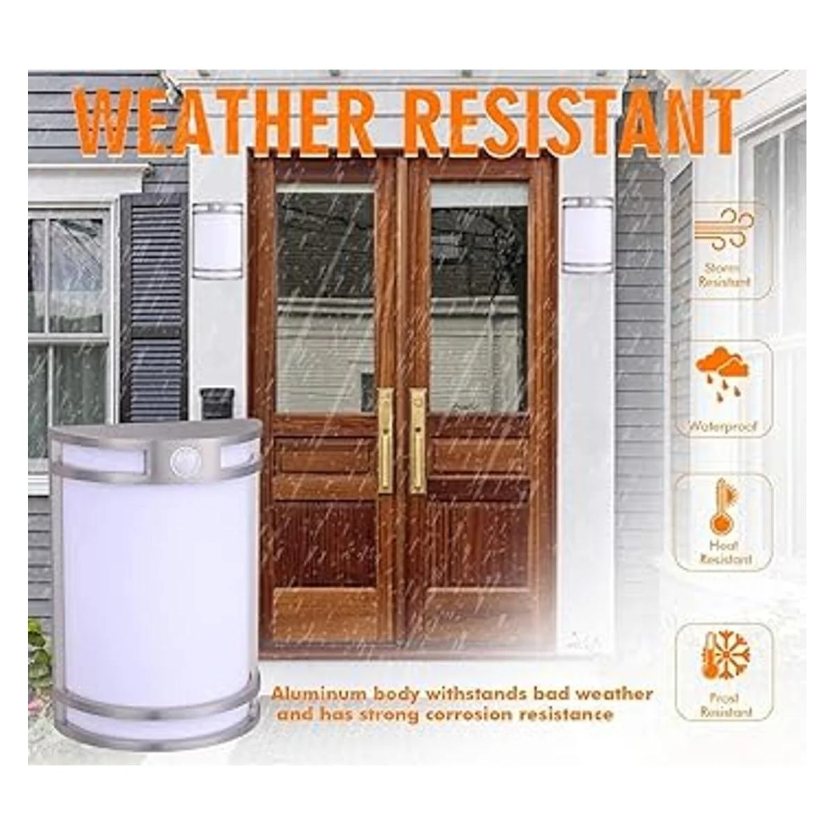 Cloudy Bay Luz de pared LED con sensor de movimiento para_4