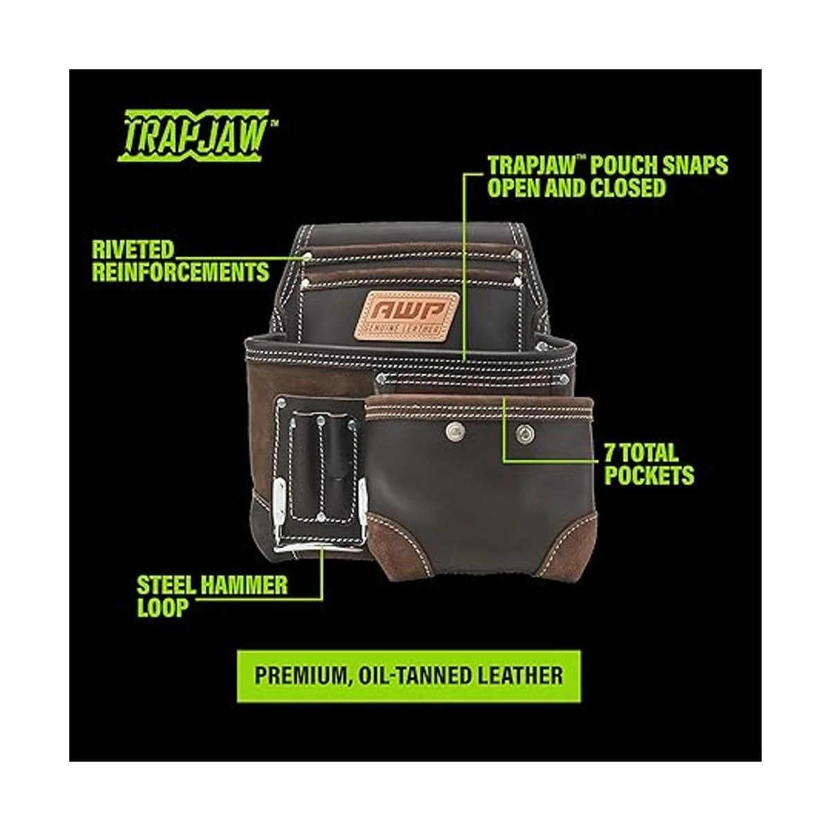 AWP TrapJaw Bolsa de herramientas de cuero para aceite_2