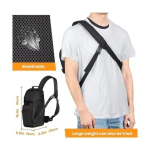 TARION Bolso bandolera para cámara DSLR para hombres_5