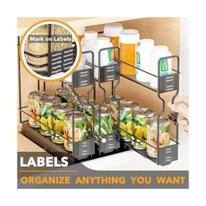 SpaceAid Organizador de especias extraíble para gabinete_6