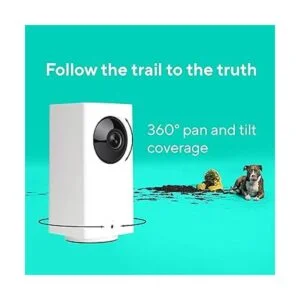 Wyze Cam Pan v2 Cámara para mascotas de 360 de 2.4 GHz_4