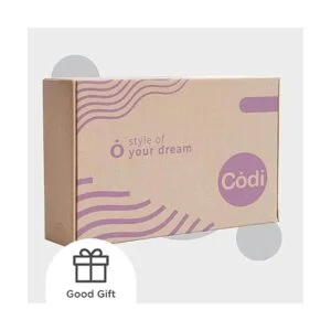 Codi Juego de edredón color gris y plateado con estampado_7