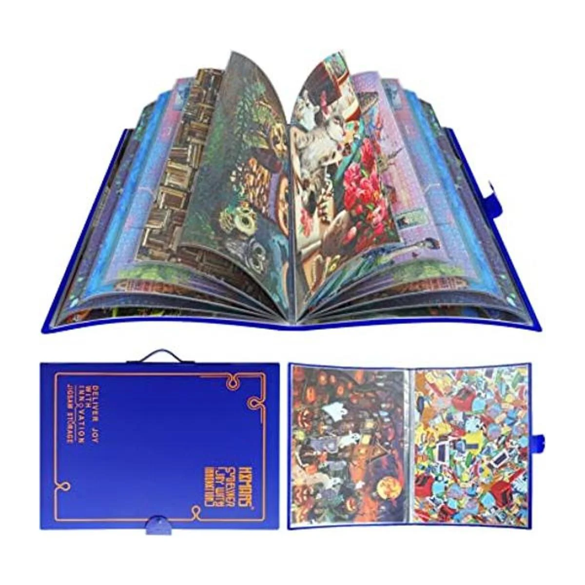 HXMARS Carpeta de almacenamiento de rompecabezas para 1000_1