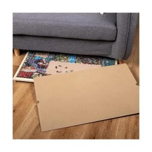 Lavievert Tablero de rompecabezas ajustable con cubierta_7