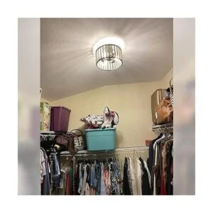 Lámpara bohemia de granja lámpara de techo de 3 cuentas_6