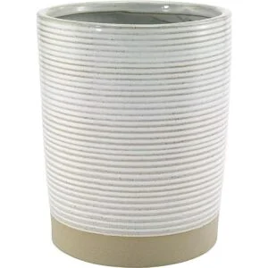 Avanti Linens Drift Collection Cesta de basura decorativa_1