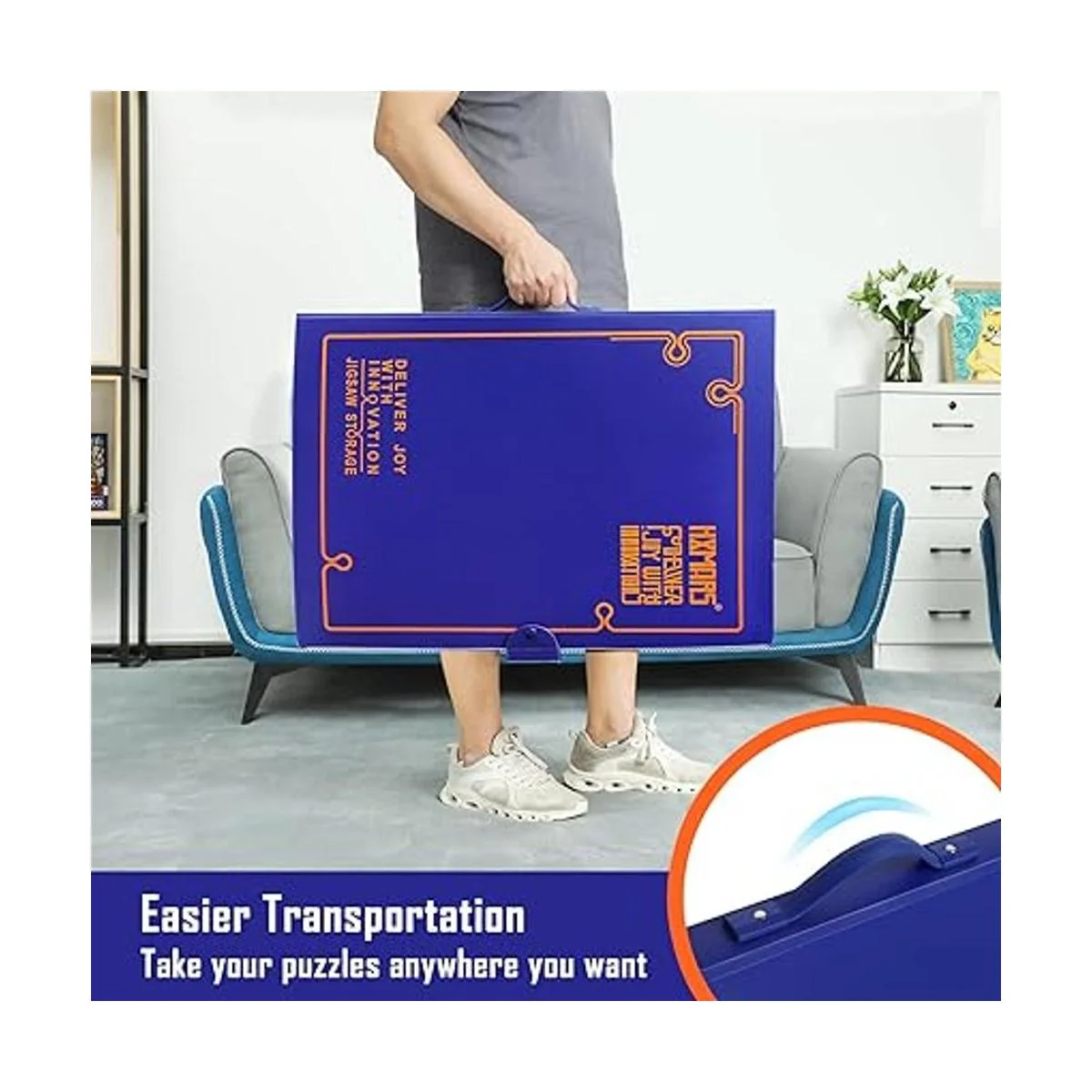 HXMARS Carpeta de almacenamiento de rompecabezas para 1000_5