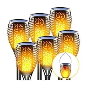 LazyBuddy Solar Torch Light with Flickering Flames Solar_1