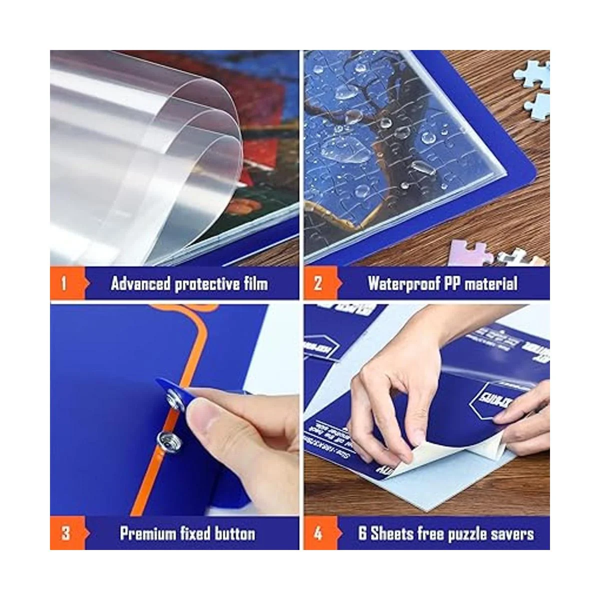 HXMARS Carpeta de almacenamiento de rompecabezas para 1000_3