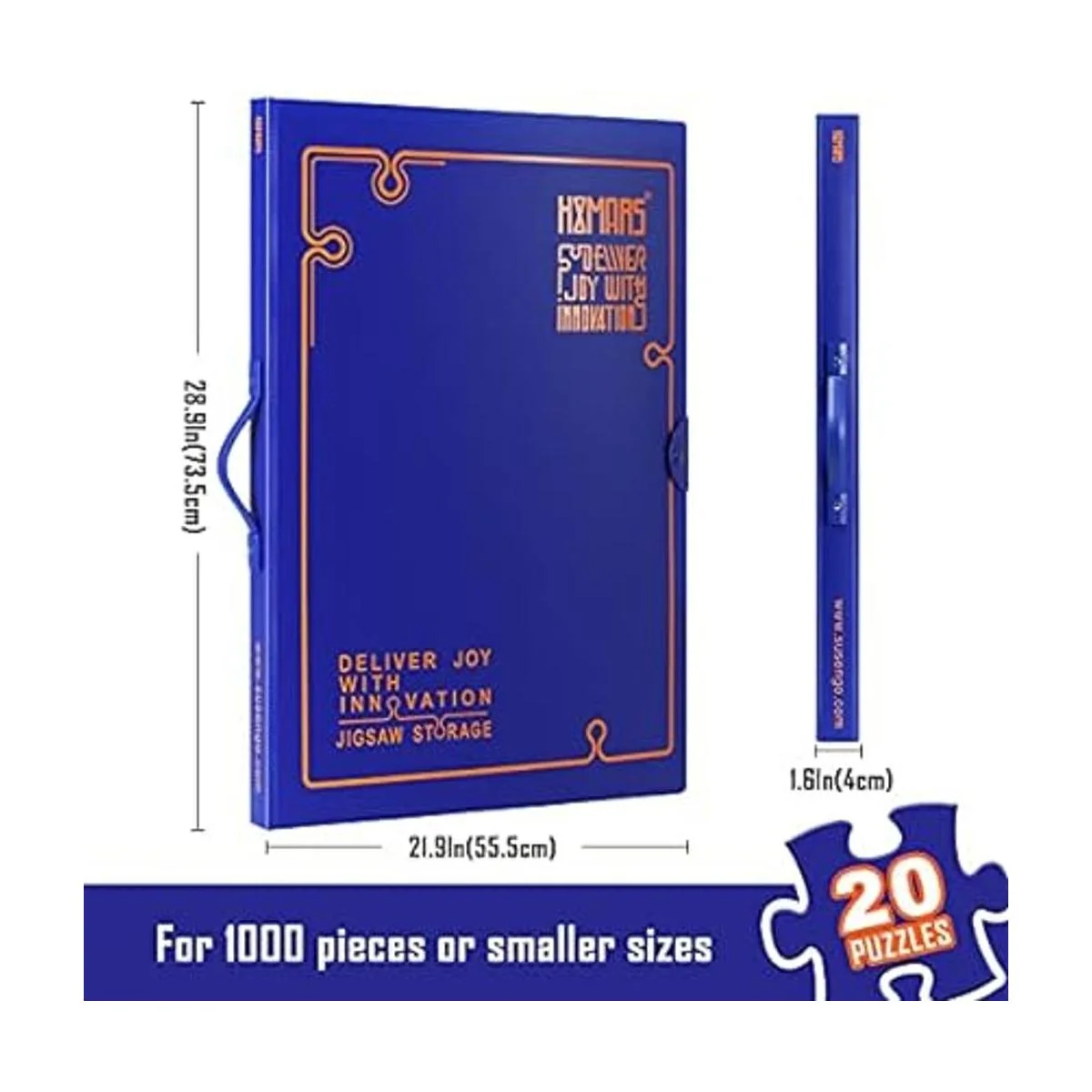 HXMARS Carpeta de almacenamiento de rompecabezas para 1000_2