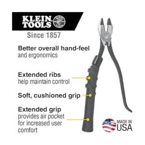 Klein Tools M2017CSTA Alicates de hierro de cabeza_2