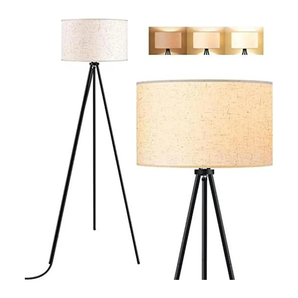 BoostArea Lámpara de pie para sala de estar trípode_1