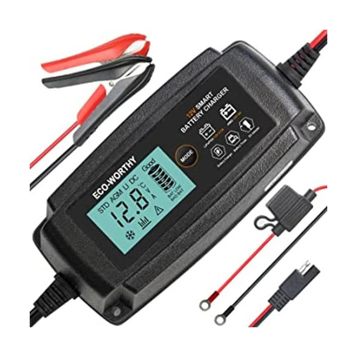 ECOWORTHY Cargador de batería inteligente automático de 5_1