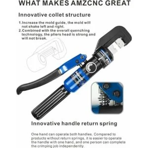 AMZCNC Herramienta de crimpado hidráulico y cortador de_4