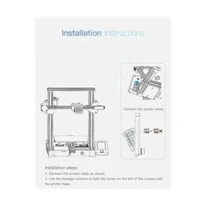 Creality Kit de pantalla inteligente Ender 3 V2 de_3
