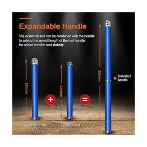 Juego de herramientas de torneado de torno de madera con_4