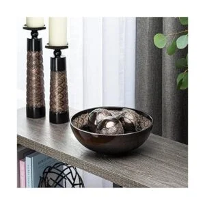 Juego de cuenco decorativo para decoración del hogar con_3