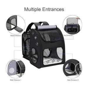 COVONO Mochila expandible para mascotas para gatos_5