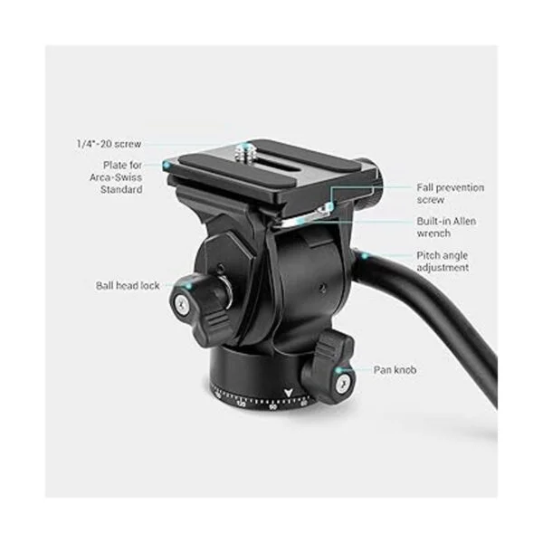 SmallRig Selection Cabezal de inclinación para trípode con_2